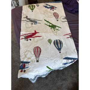 Old Airplanes Shower Curtain Bambini Cutter Material?
